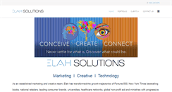 Desktop Screenshot of elahsolutions.com